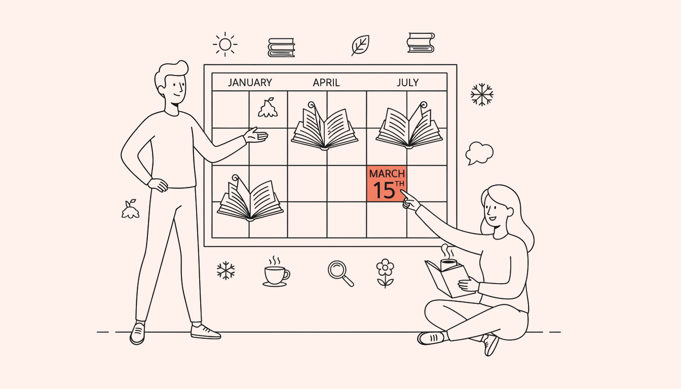 How to Build a Book Club Calendar Your Group Will Actually Follow