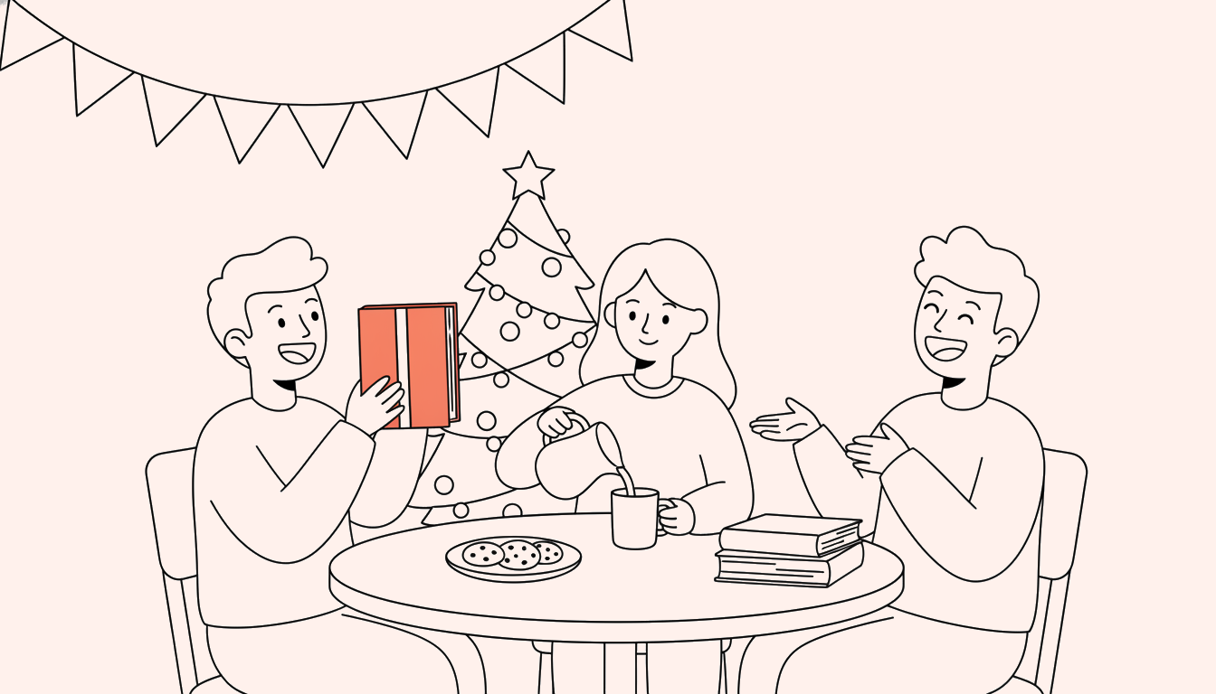 Book Club Holiday Party Ideas: Gift Swaps, Menus, and Formats