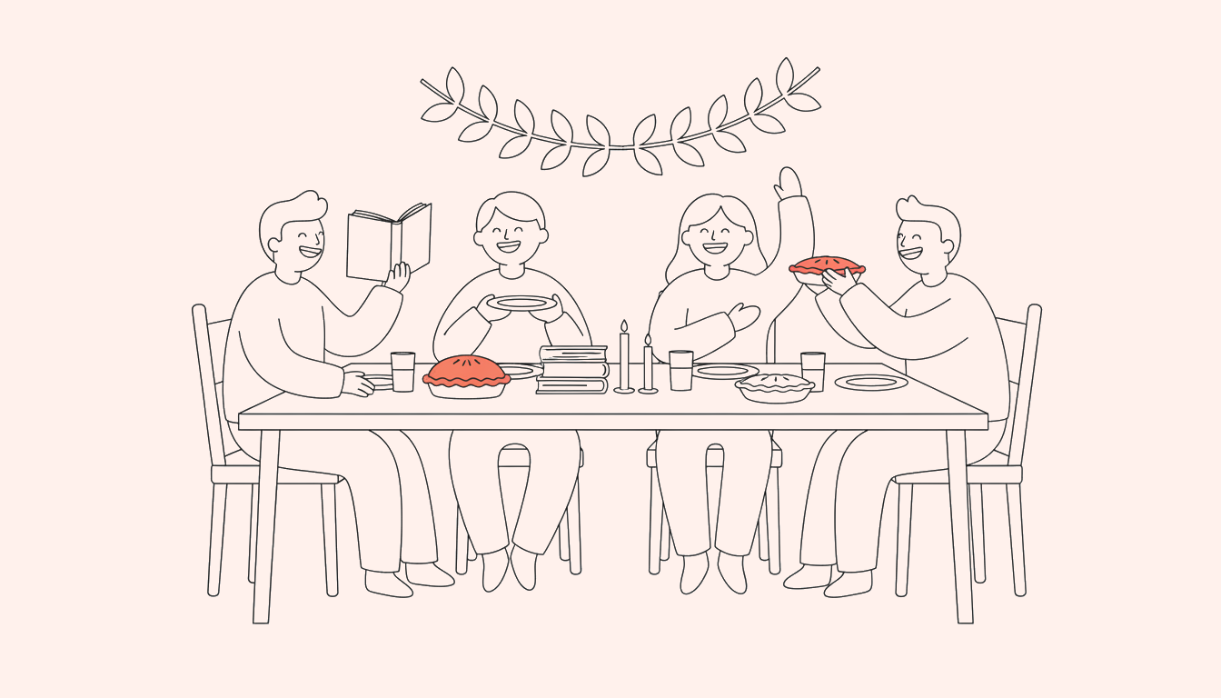 Friendsgiving Book Club Ideas: Menu, Games, and Book Picks